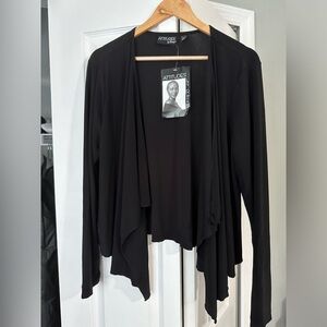 NWT Attitude By Renee Open Front Cardigan